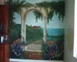 Beach House Tuscan Mural
